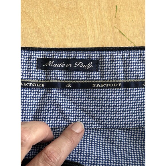Sartore Guabella  Super 130's Dress Pants Men’s 35x 29 Wool Flat Front - Picture 6 of 8